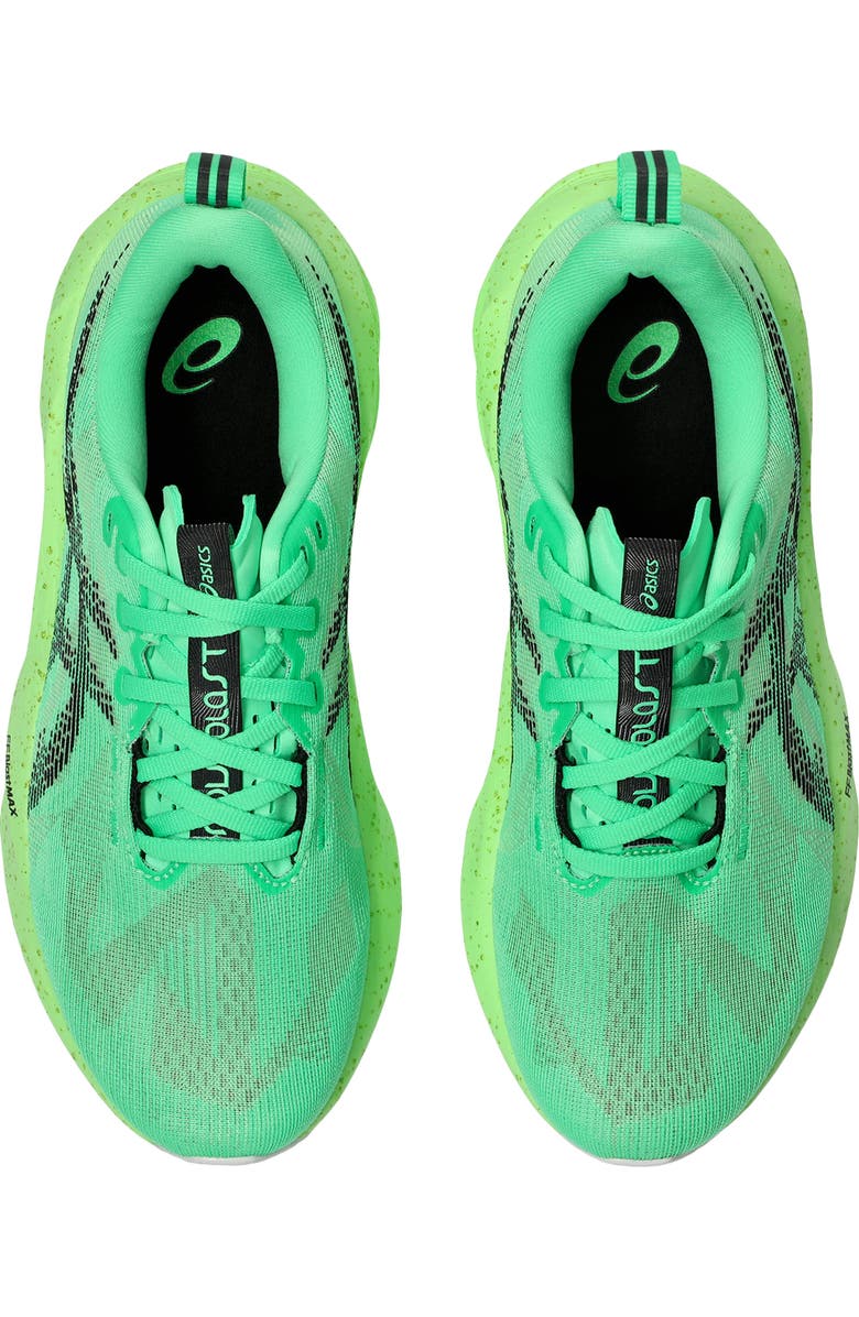 ASICS<sup>®</sup> NOVABLAST<sup>®</sup> 5 Ekiden Running Shoe, Alternate, color, Vital Green/ Black