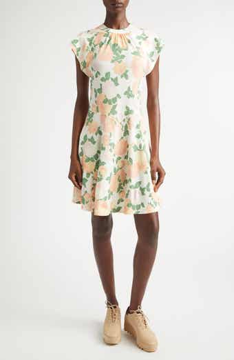 Peony Print Dress
