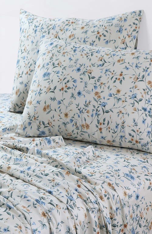 Azores Home 300 Thread Count Organic Cotton Sheet Set In Multi