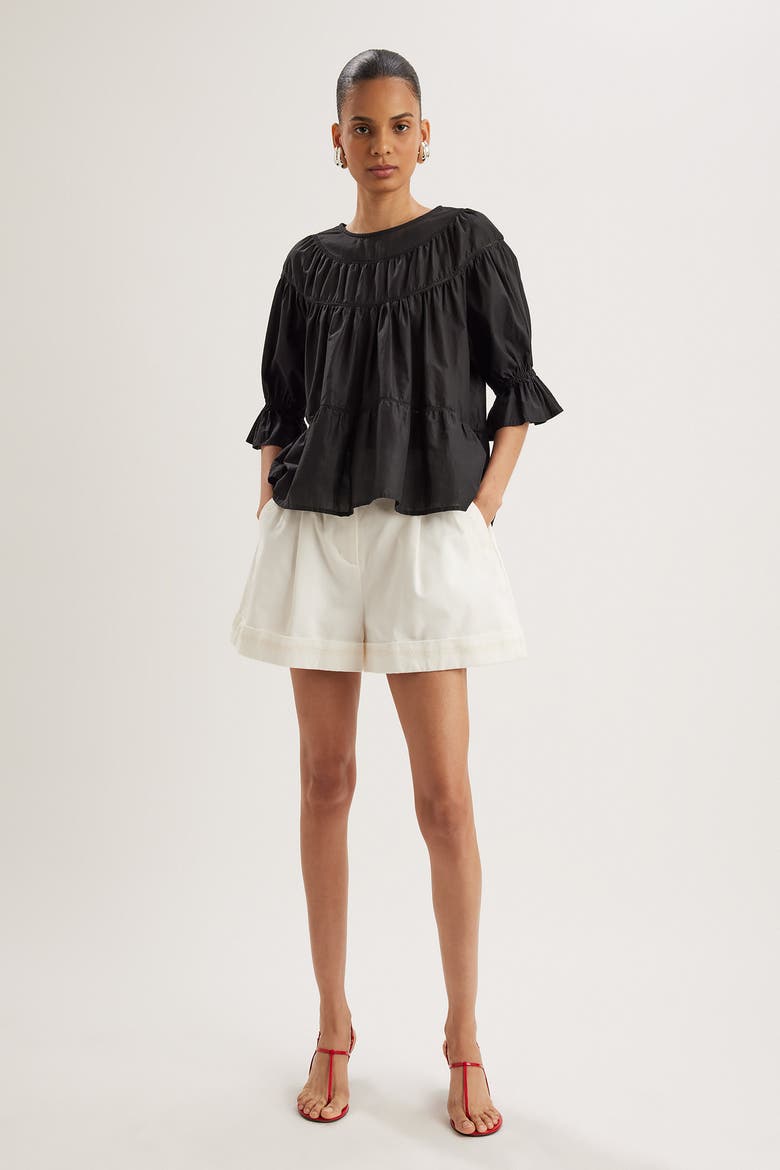 Sol Top, Alternate, color, Black