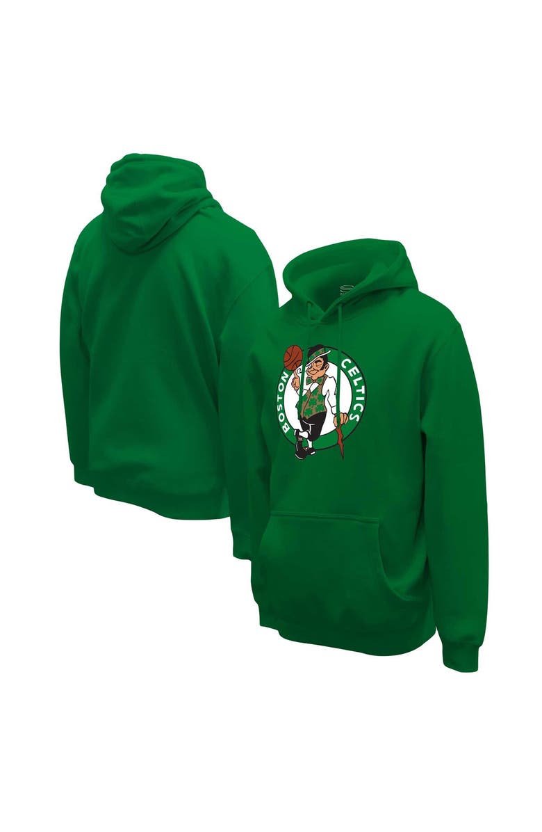 Stadium Essentials Unisex Stadium Essentials Kelly Green Boston Celtics Primary Logo Pullover Hoodie, Main, color,