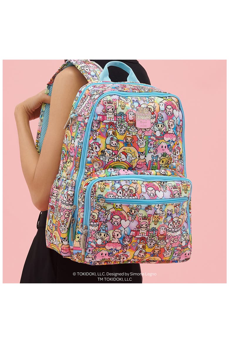 Zealous Water Resistant Diaper Backpack, Alternate, color, MISCELLANEOUS