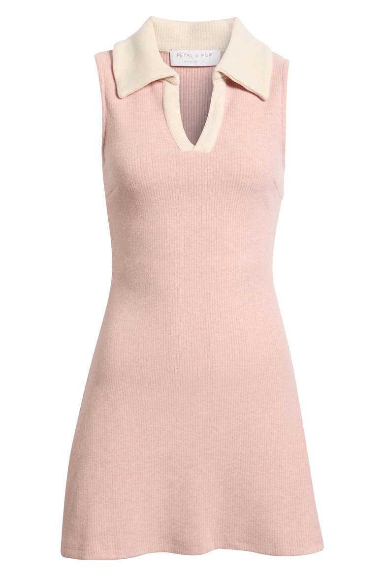 Curtis Polo Minidress, Alternate, color, PINK