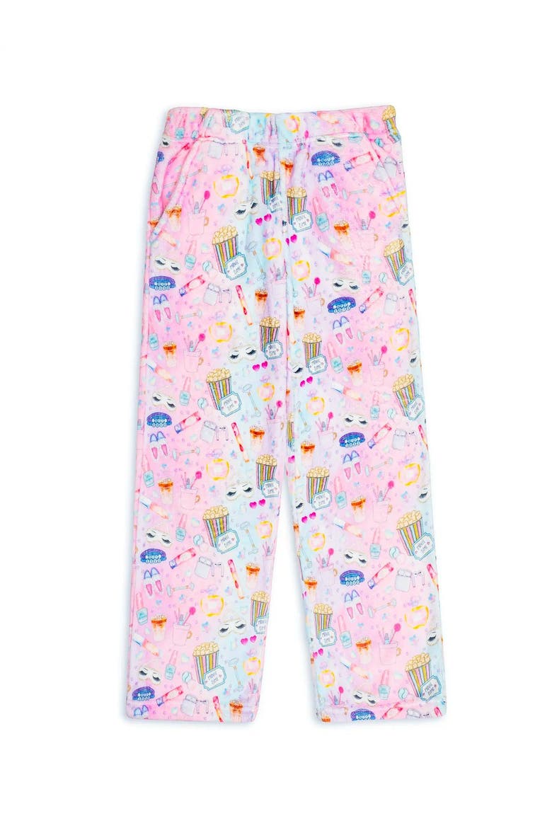 Plush Sleepover loungewear pant, Alternate, color, Multicolor