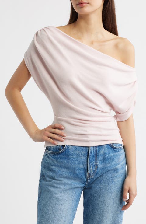 Iris One-Shoulder Knit Top