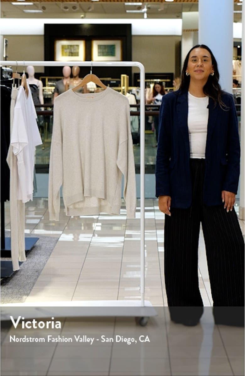 Crewneck Cotton & Cashmere Sweater, sales video thumbnail