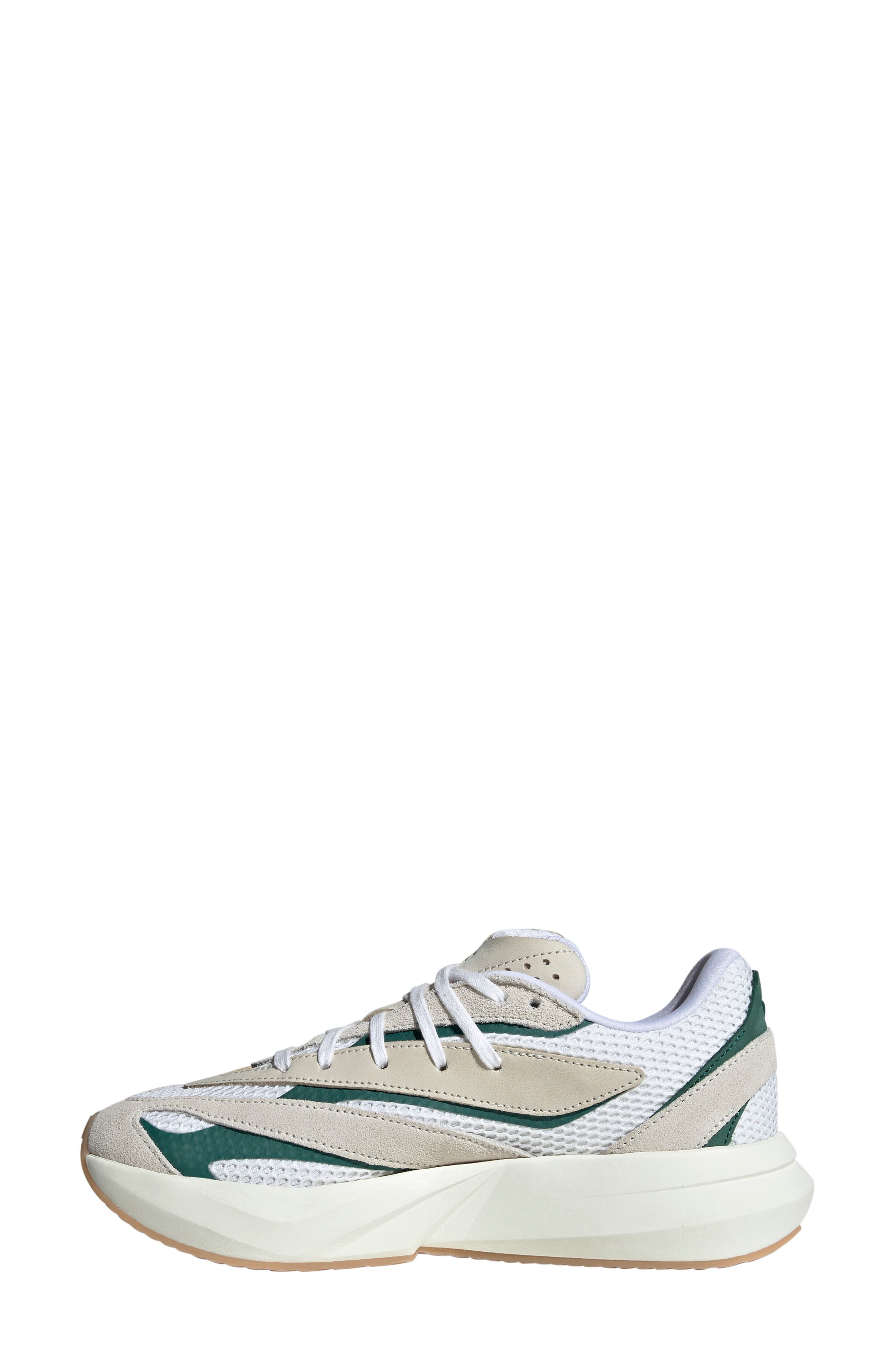 adidas Lightblaze Sneaker, Alternate, color, Off White/ Silver Met/ Green