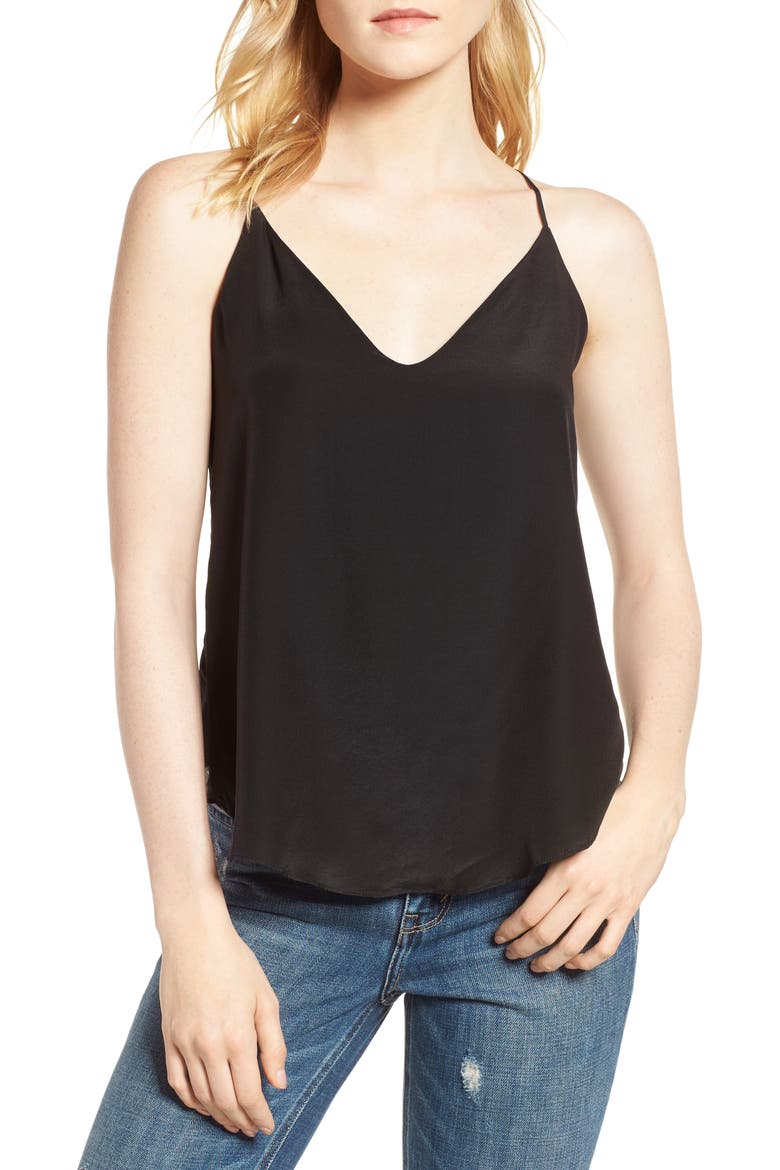 Ella Split Back Silk Camisole video