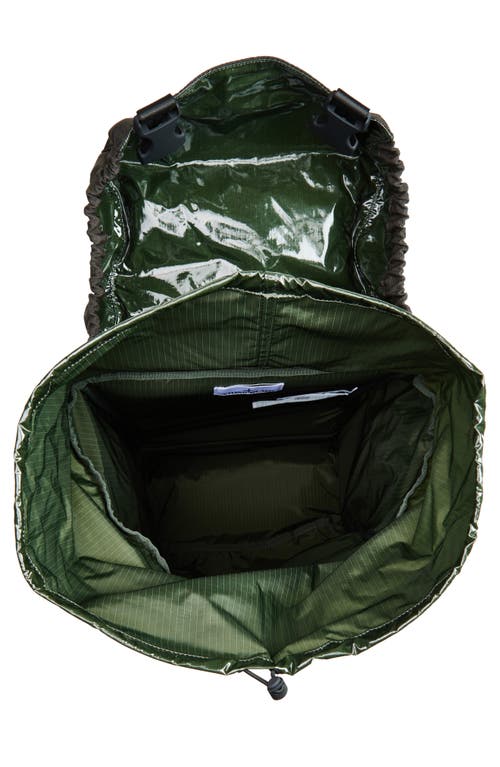 Shop Stone Island Nylon Backpack In V0062 Lead Grey