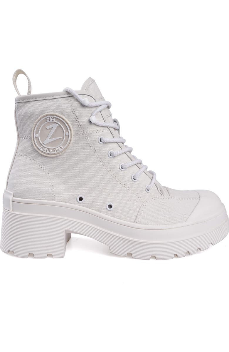 ZIGI Strellah High Top Sneaker, Alternate, color, Beige Canvas