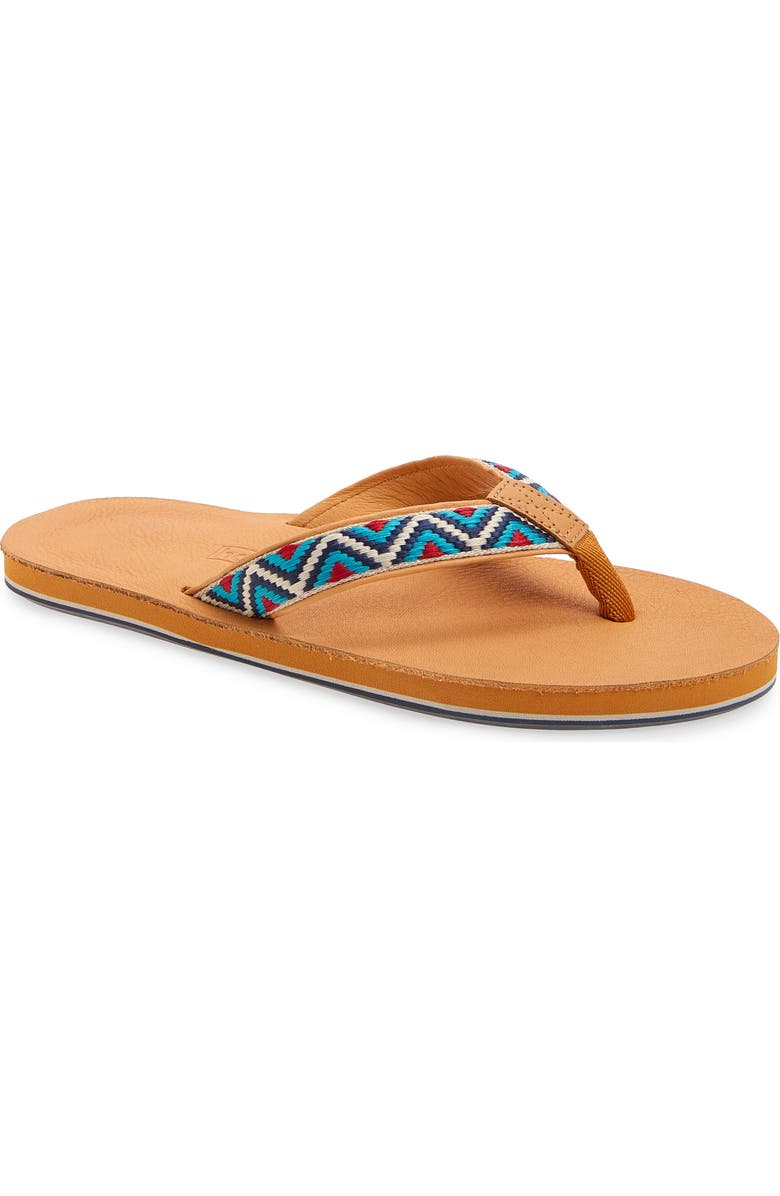 hari mari Fields Flip Flop, Main, color, Wheat