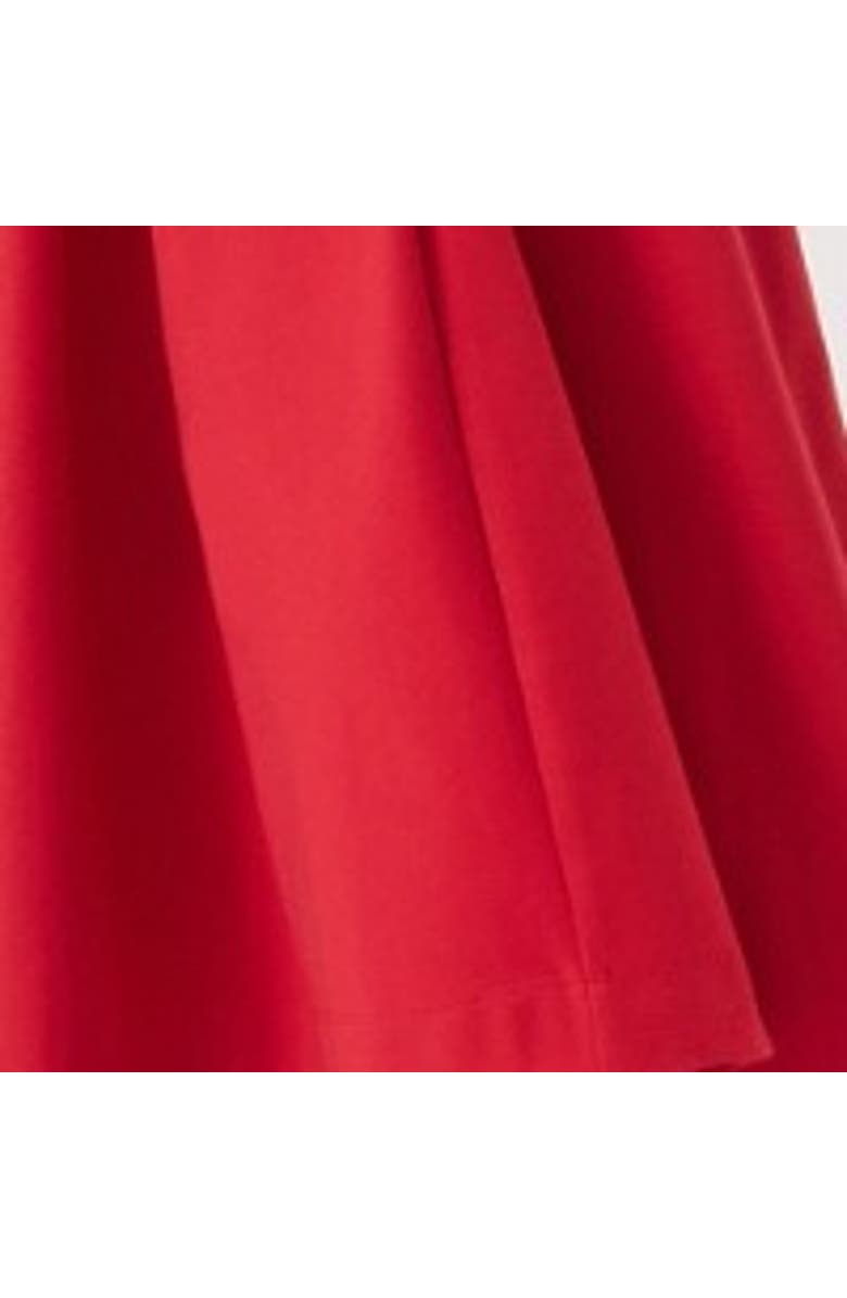 Hush Asymmetric Hem Jersey Dress, Alternate, color, Scarlet Red