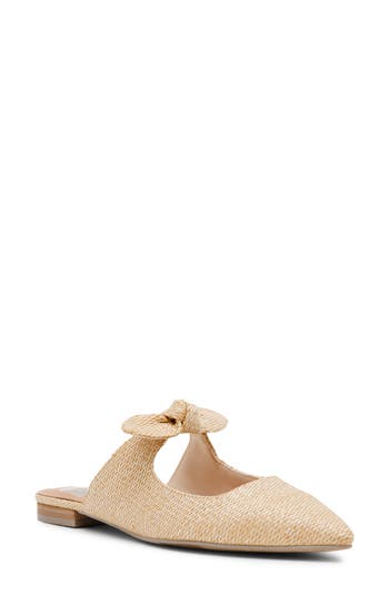 Dolce Vita Dv By Christian Knot Mule In Raffia