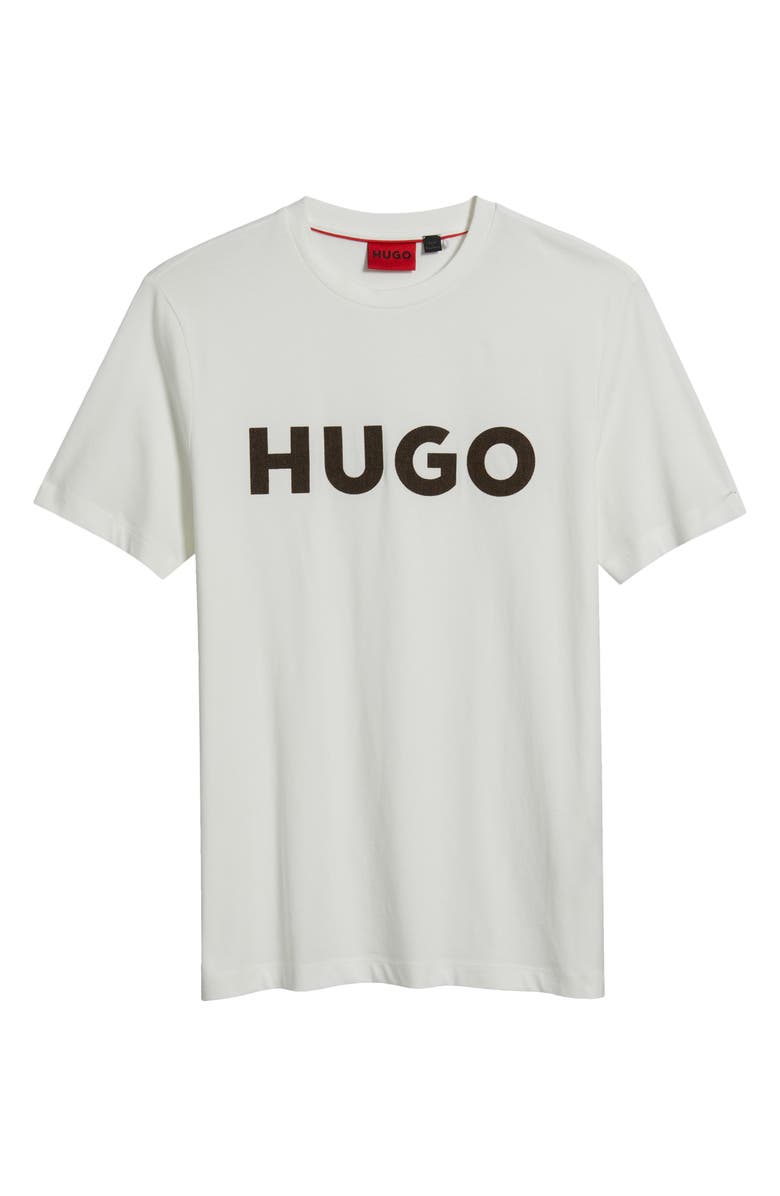 HUGO Dulivio Logo Cotton Graphic T-Shirt, Alternate, color, 