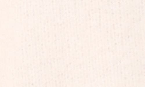 Ted Baker Fina Fuzzy Crewneck Cardigan In White