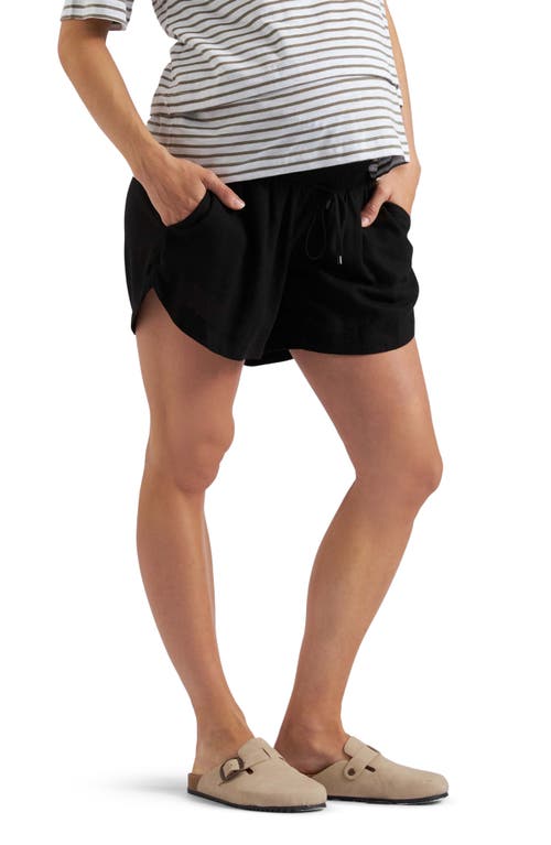 RIPE MATERNITY RIPE MATERNITY BYRON SMOCKED WAIST MATERNITY SHORTS