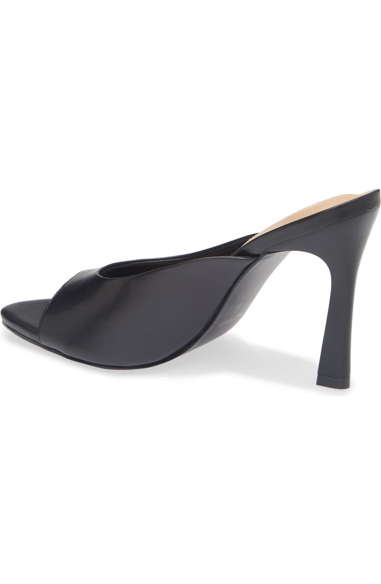 Bottero Peeptoe Slide Sandal, Alternate, color, Preto
