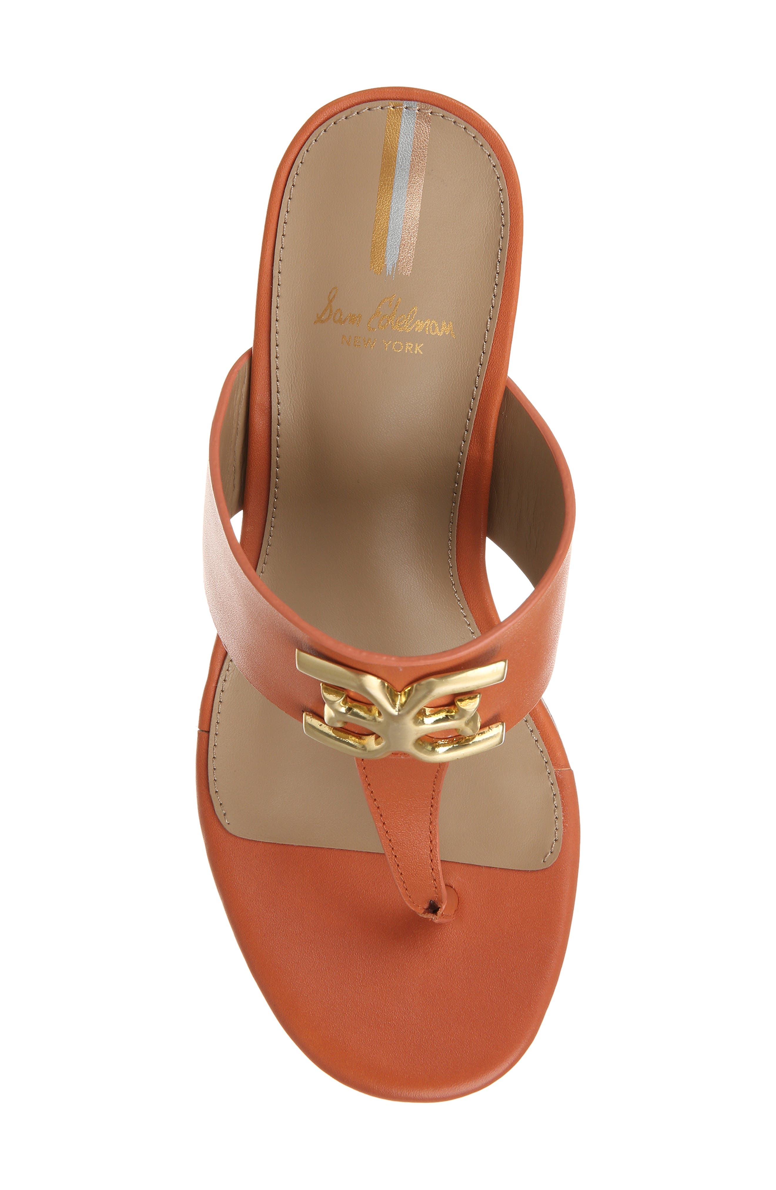Yardlie Wedge Sandal, Alternate, color, SUNSET ORANGE
