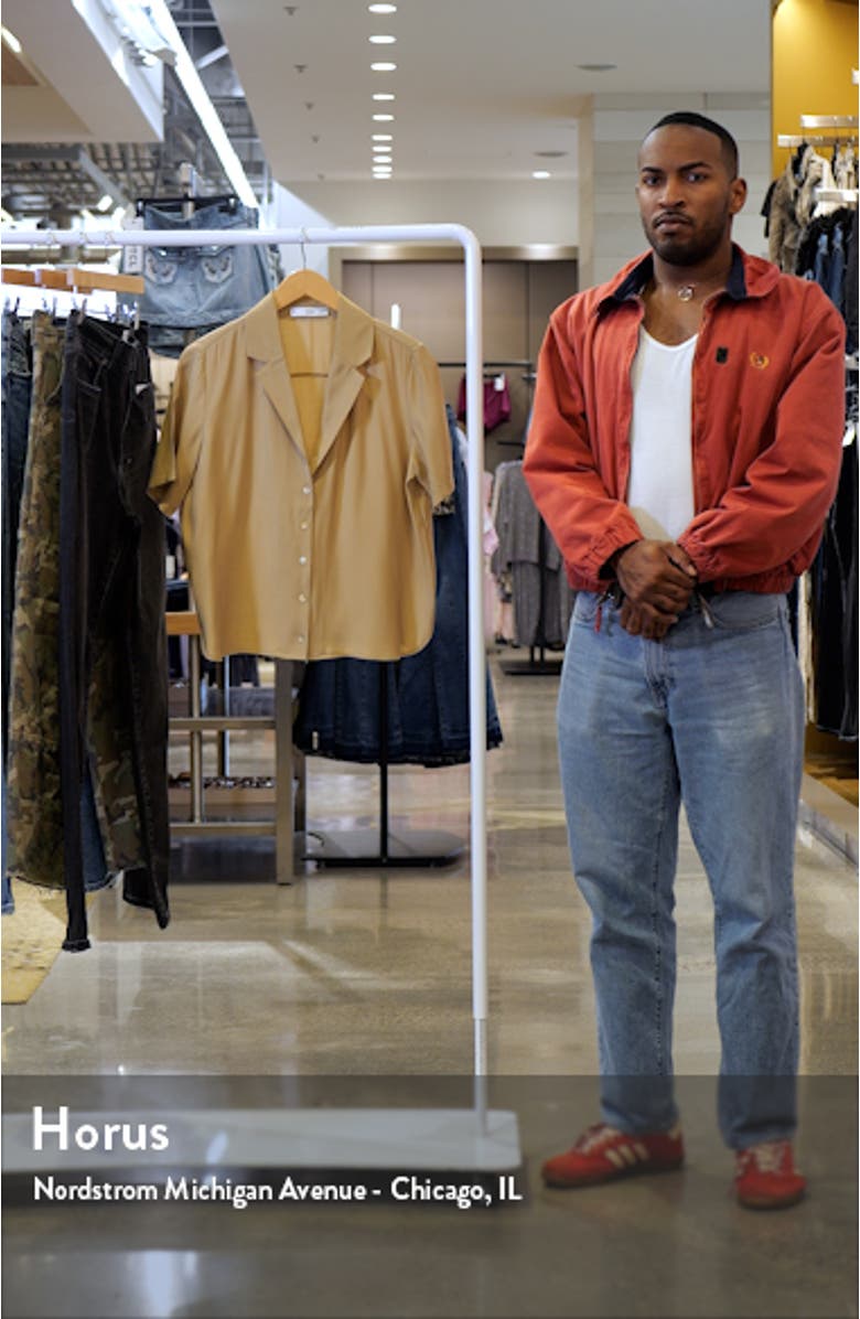 Short Sleeve Satin Camp Shirt, sales video thumbnail