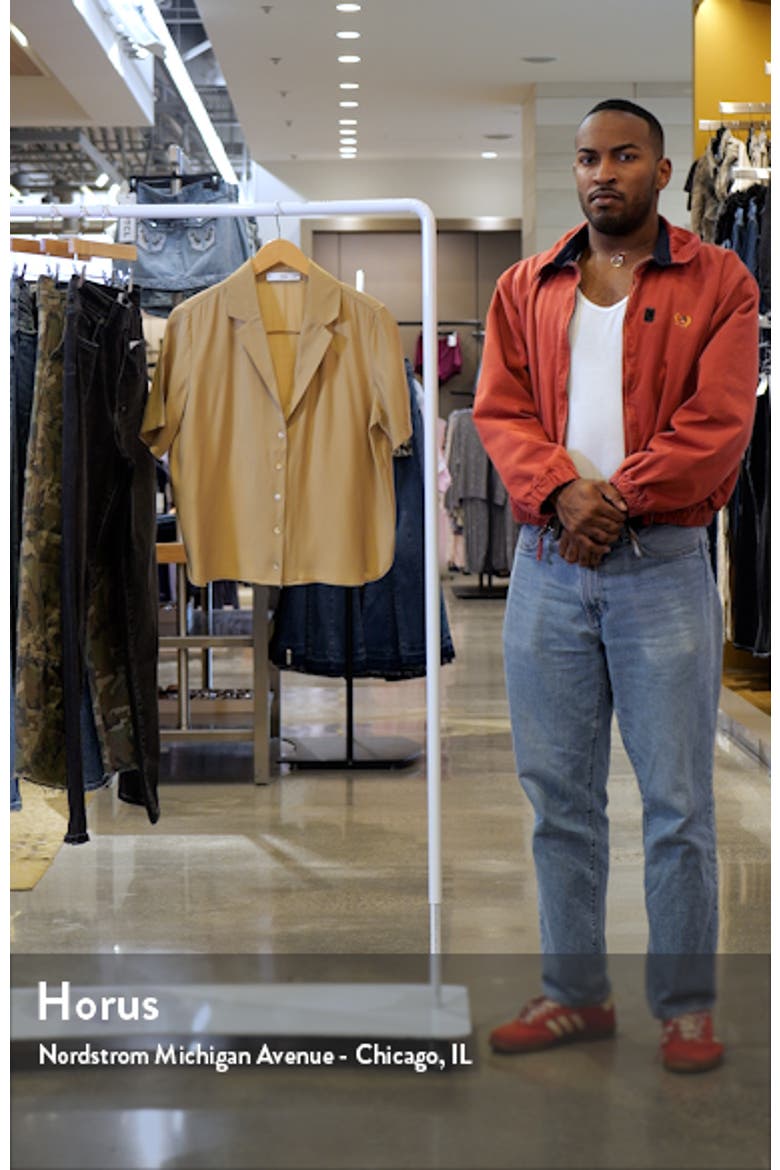 Short Sleeve Satin Camp Shirt video