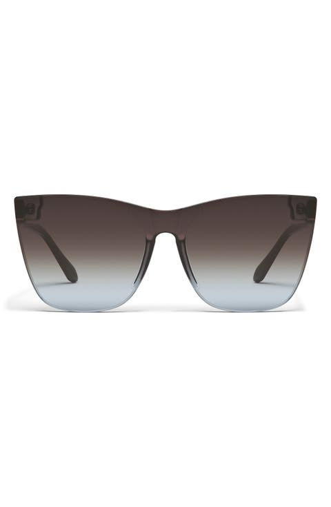 Come Thru 144mm Gradient Cat Eye Sunglasses