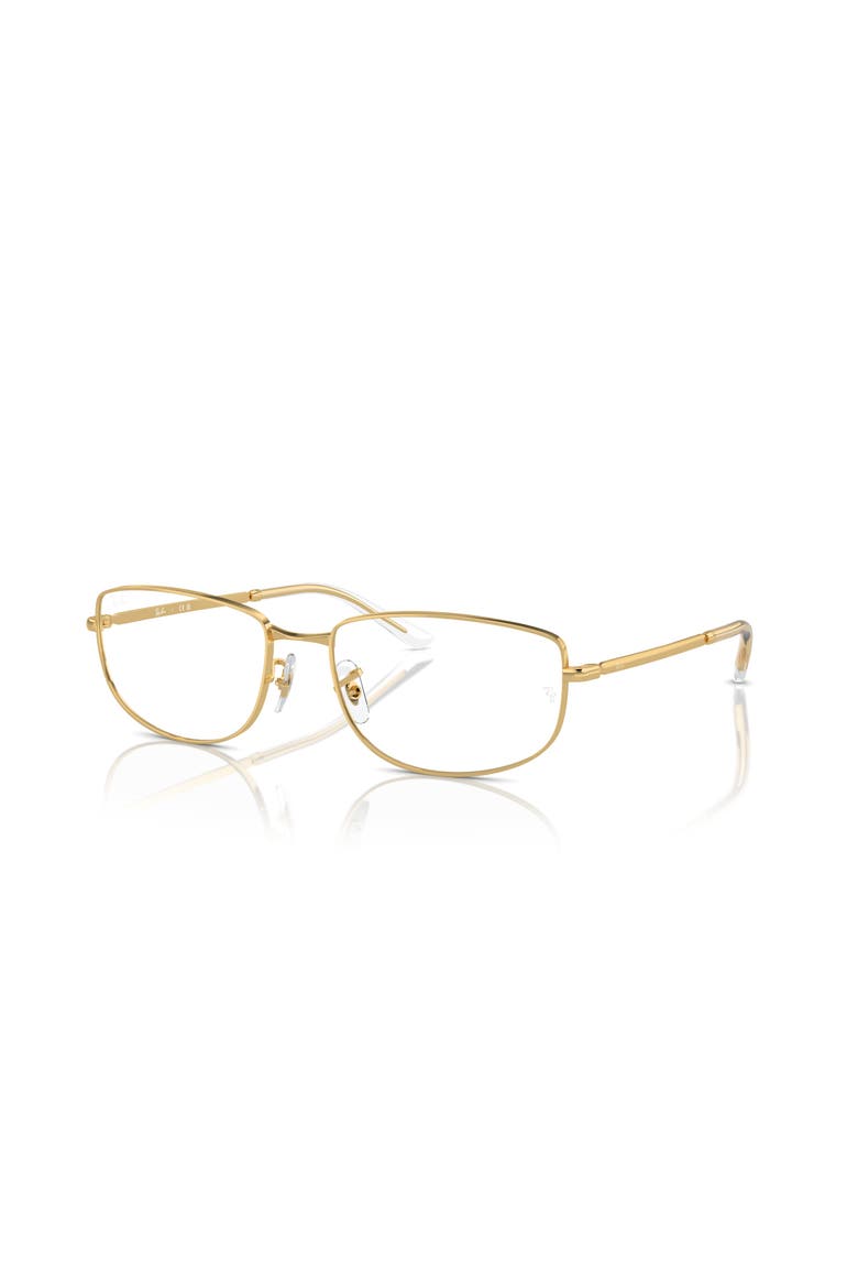 54mm Irregular optical glasses, Main, color, Gold