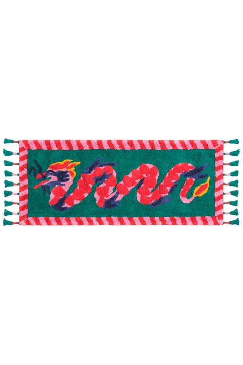 Punjab 100% Cotton Bath Mat 20 X27 In