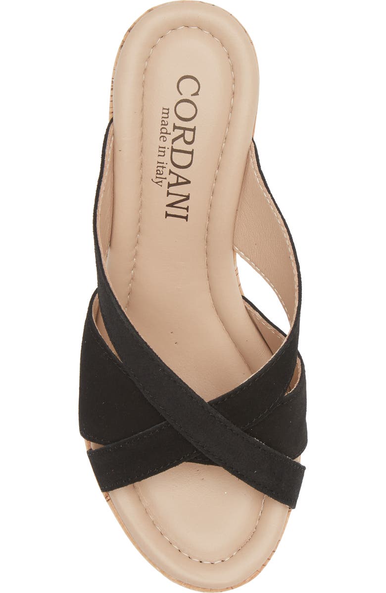 Cordani Devon Platform Wedge Sandal, Alternate, color,