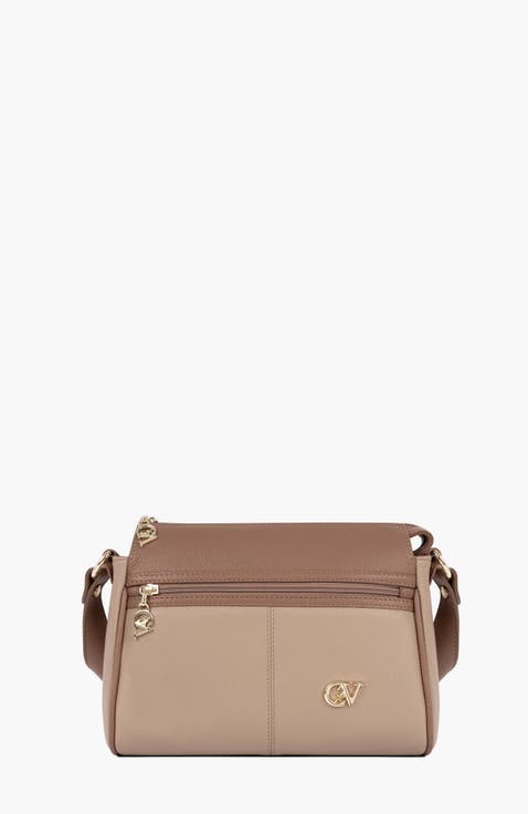 Signature CV By Cavalinho Leather Crossbody Bag 373
