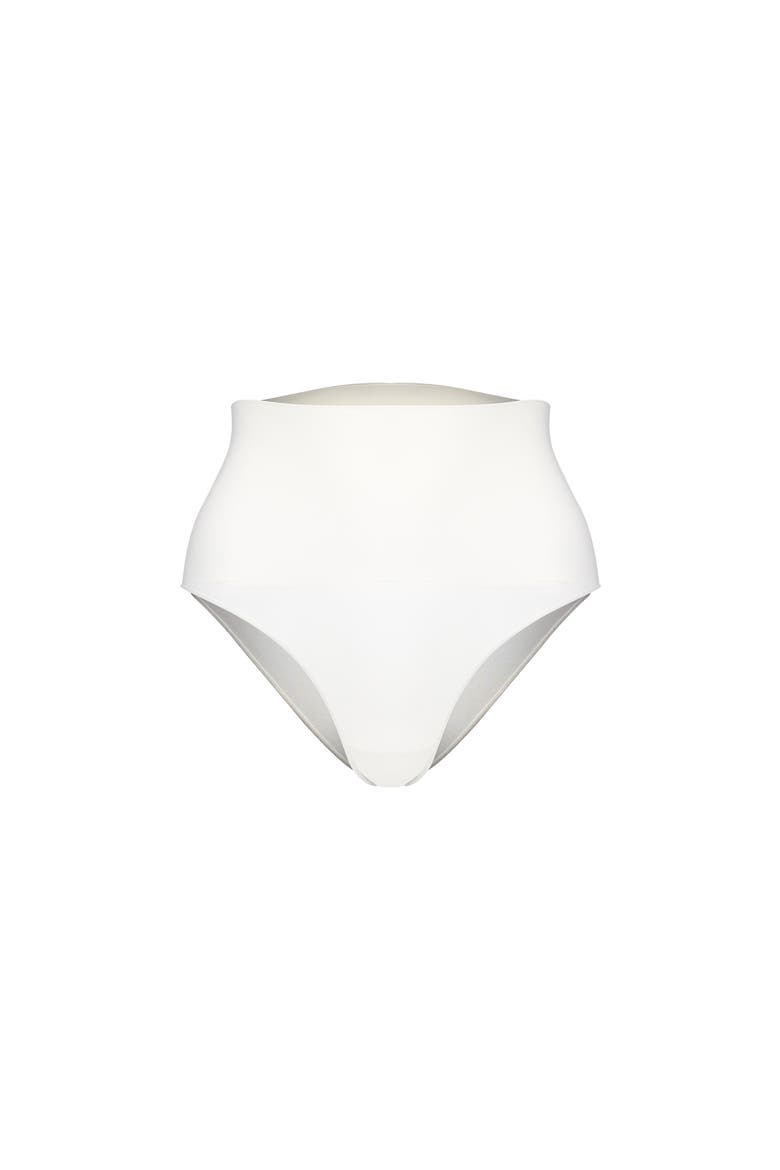 Seamless Sculpt High-Waisted Panties, Alternate, color, Ivory