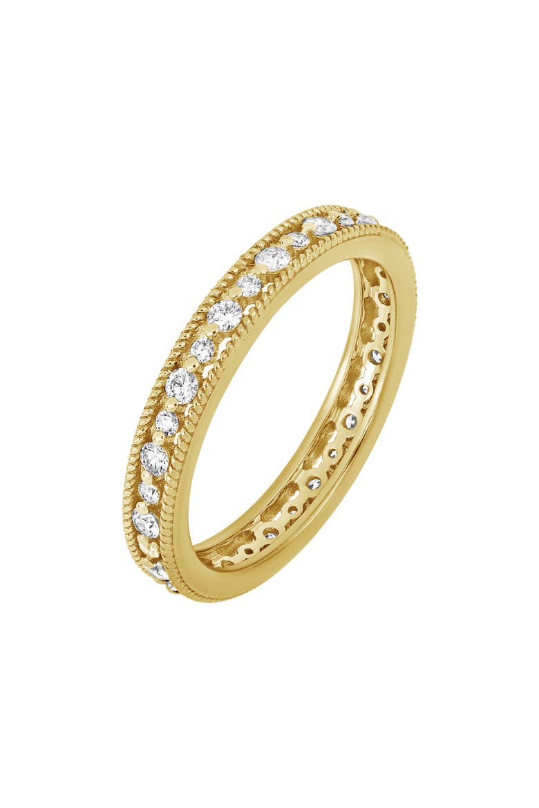 Florentine Diamond Eternity Ring (Nordstrom Exclusive), Main, color, 18K YELLOW GOLD