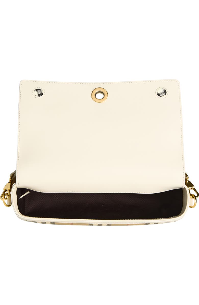 Burberry Small Note Shoulder Bag, Alternate, color, Vintage Check/ Soap