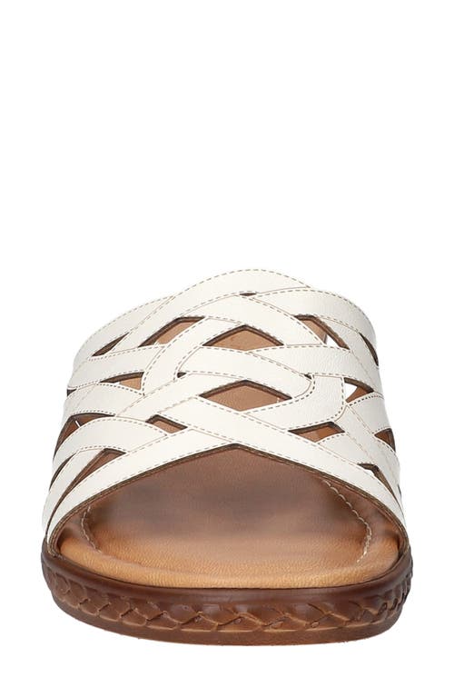 EASY STREET EASY STREET EDDA SLIDE SANDAL