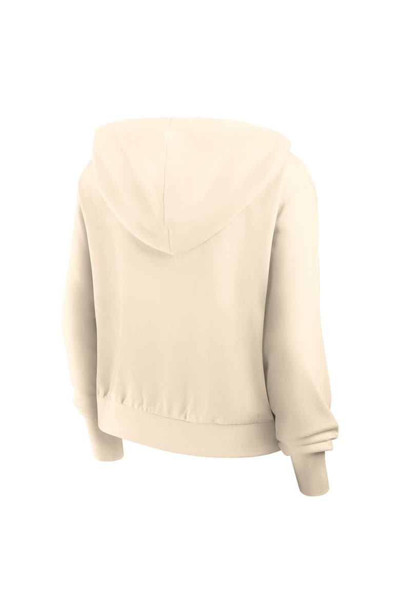 Nike Women's Nike Cream Dallas Cowboys Glory Cropped Full-Zip Hoodie, Alternate, color, Cream