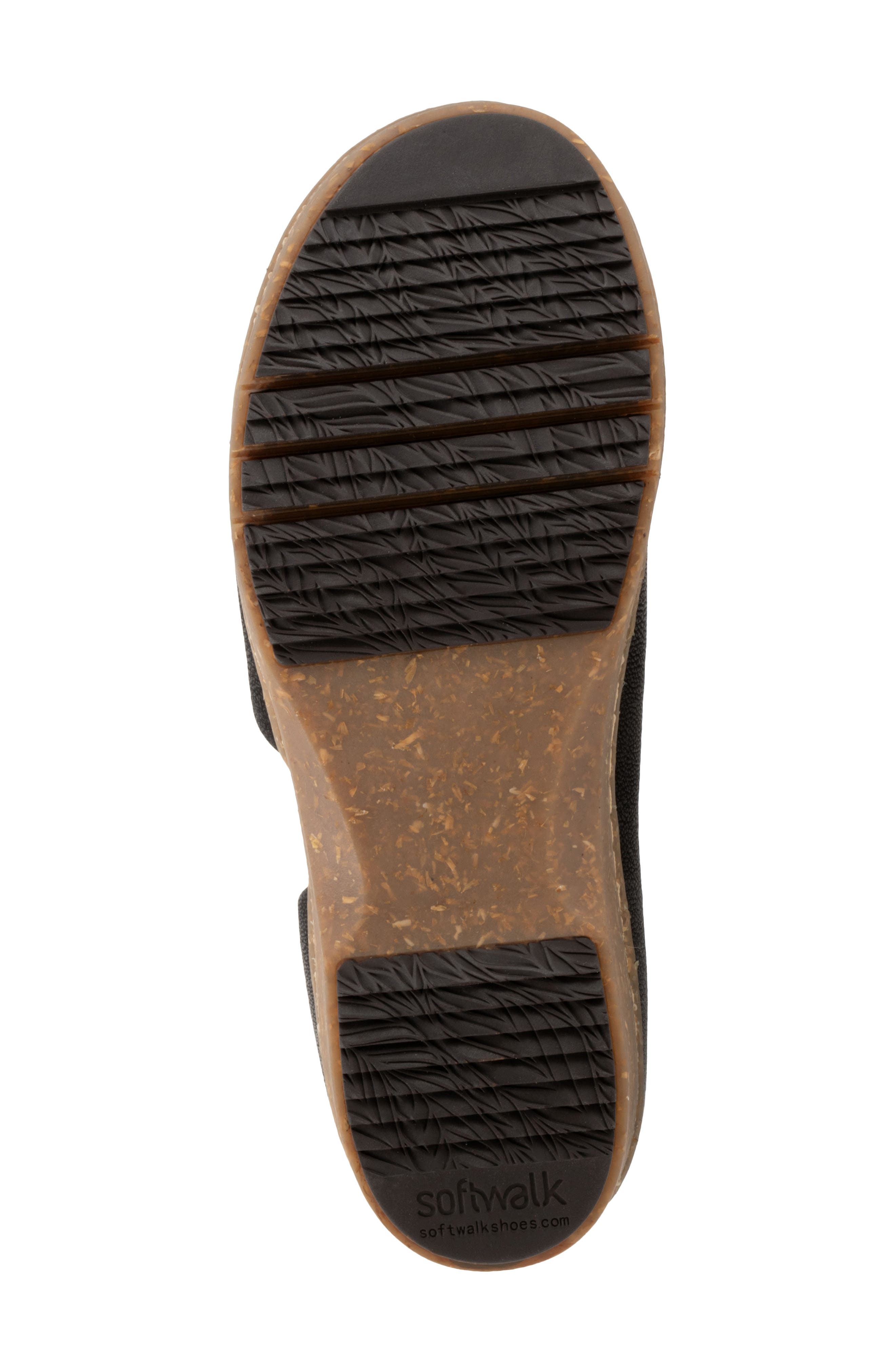 Addie Half d'Orsay Clog, Alternate, color, BLACK NUBUCK