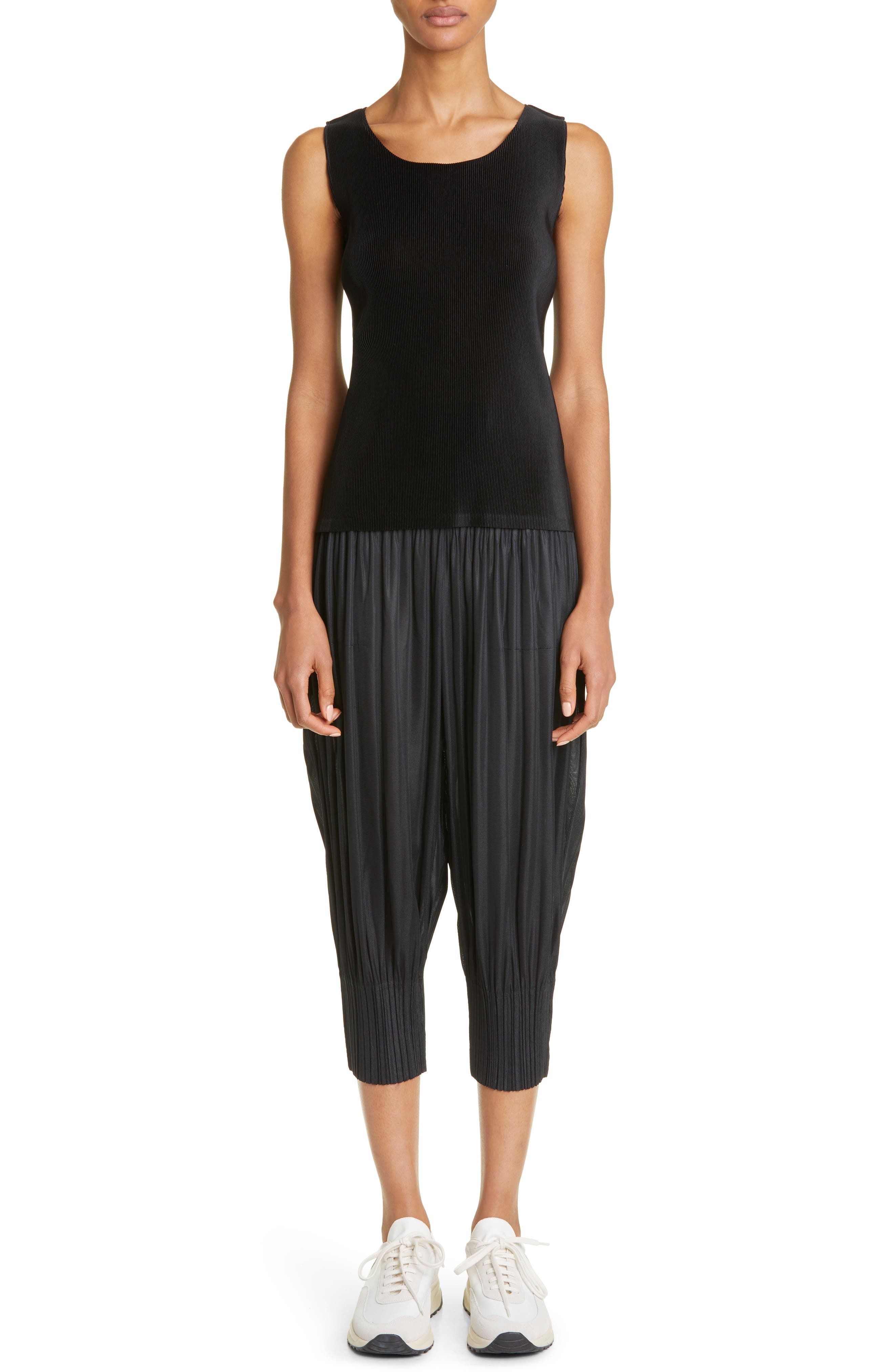 Pleats Please Issey Miyake Fluffy Basics Pants (Women) | Nordstrom