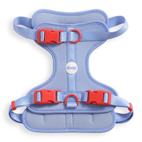 Arlo Adjustable Soft Padded No Pull Pet Harness with 3 Buckles and 3 Leash Clips