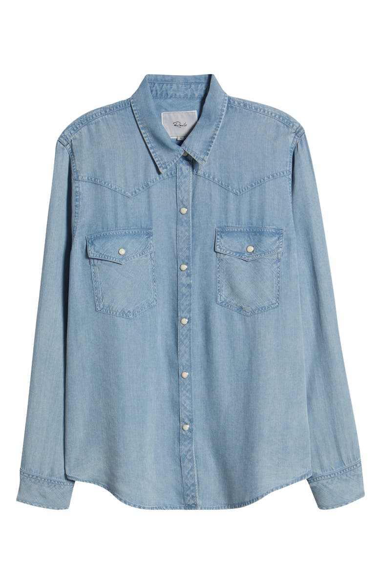 Rails Remi Denim Button-Up Shirt, Alternate, color,