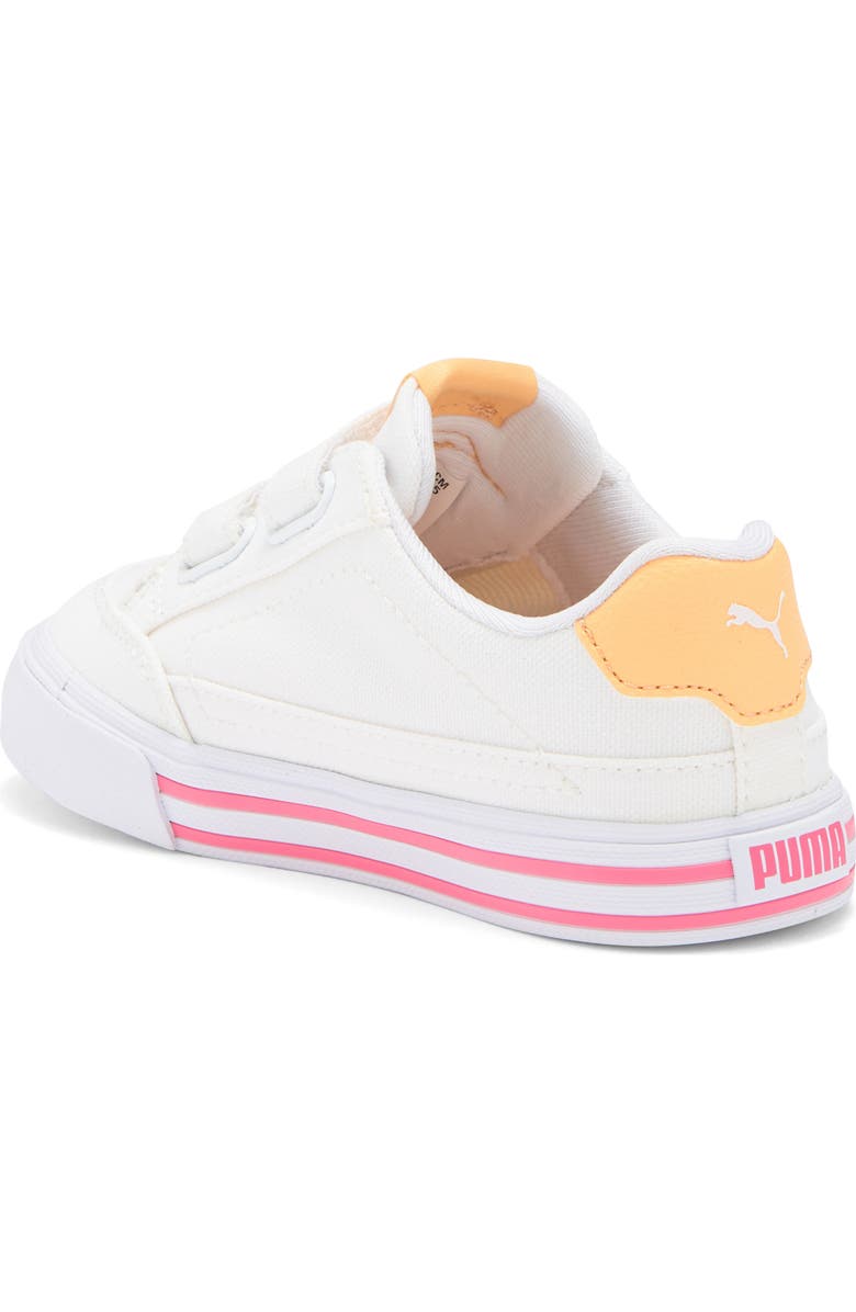 PUMA Kids' Court Classic Vulc Sneaker, Alternate, color, Puma White-Rose Mauve