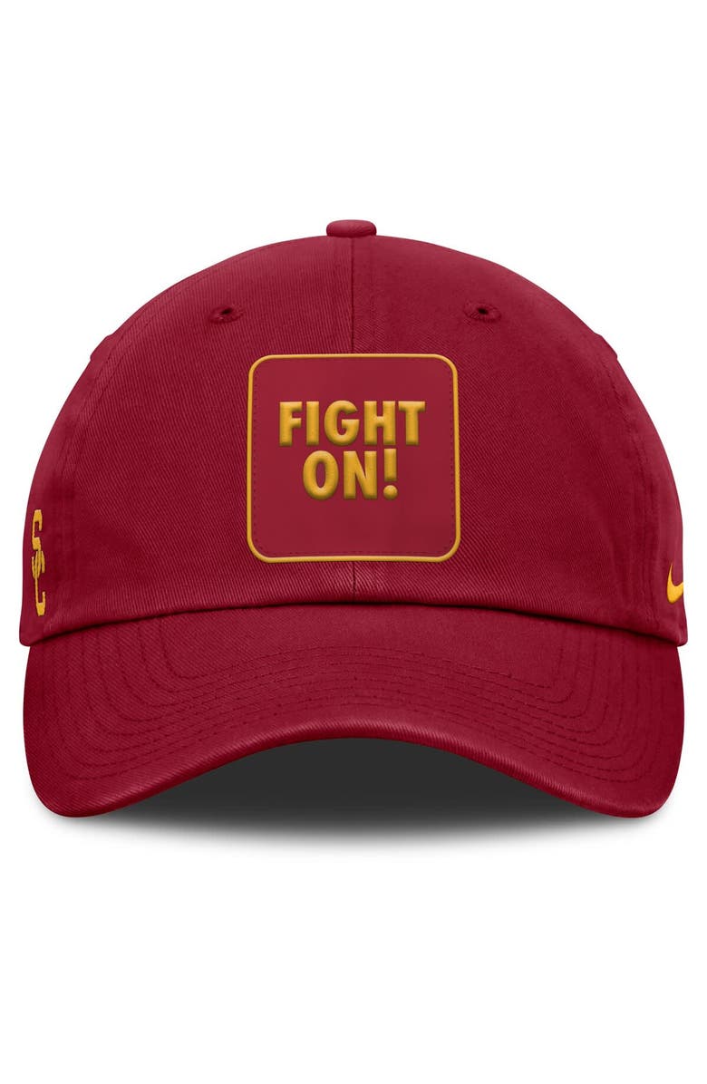 Nike Men's Nike Cardinal USC Trojans Local Club Adjustable Hat, Alternate, color, Cardinal