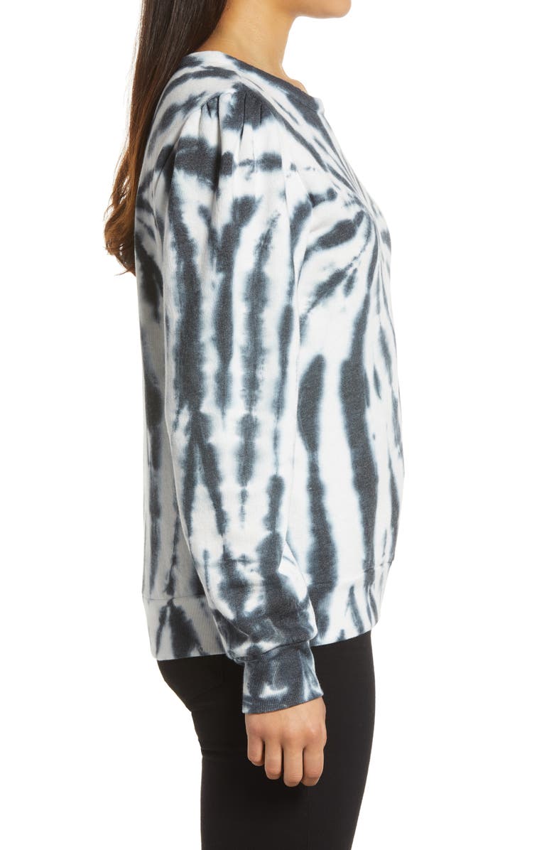 Halogen<sup>®</sup> Puff Sleeve Sweatshirt, Alternate, color,