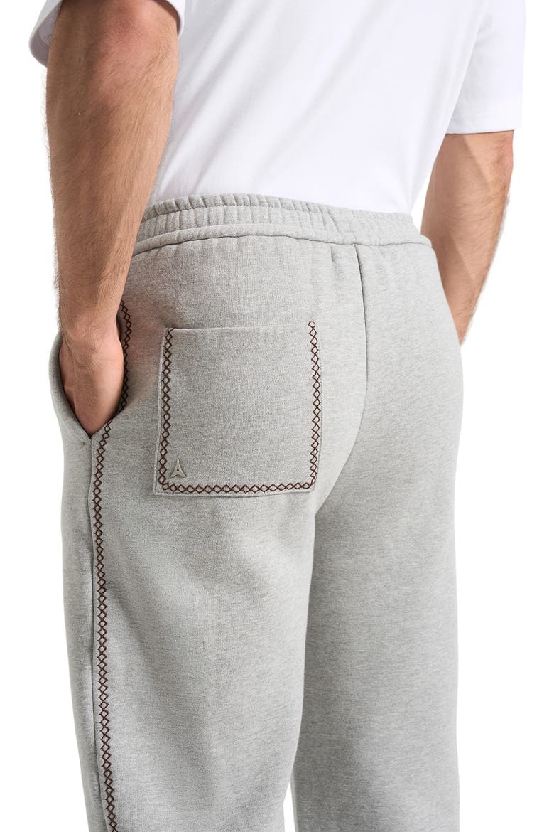 Marcel Whipstitch Regular Jogger, Alternate, color, Light Grey