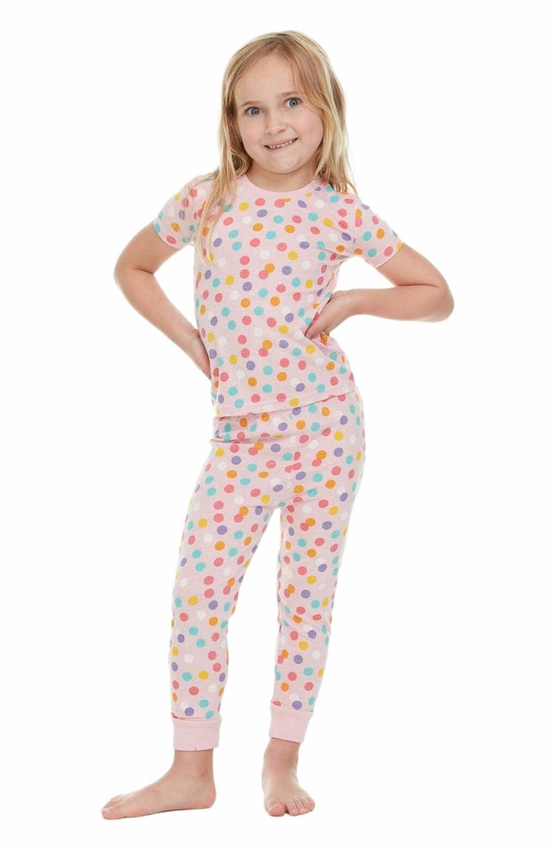 BenBen 3 Pack Girls' Shortsleeve Pajamas, Alternate, color, 