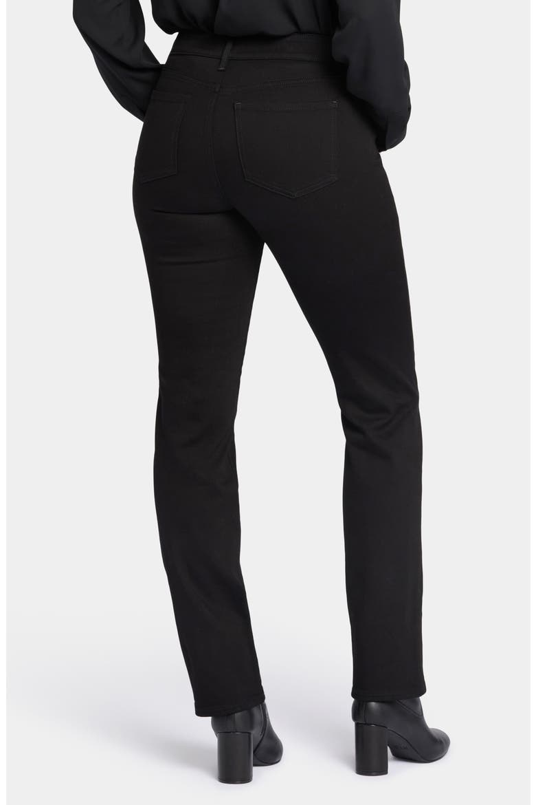 Marilyn Straight Leg Jeans, Alternate, color, BLACK