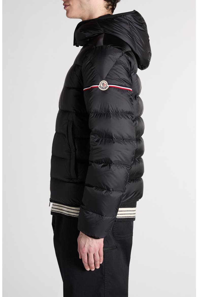 Ravenlock Hooded Down Puffer Jacket, Alternate, color, BLACK