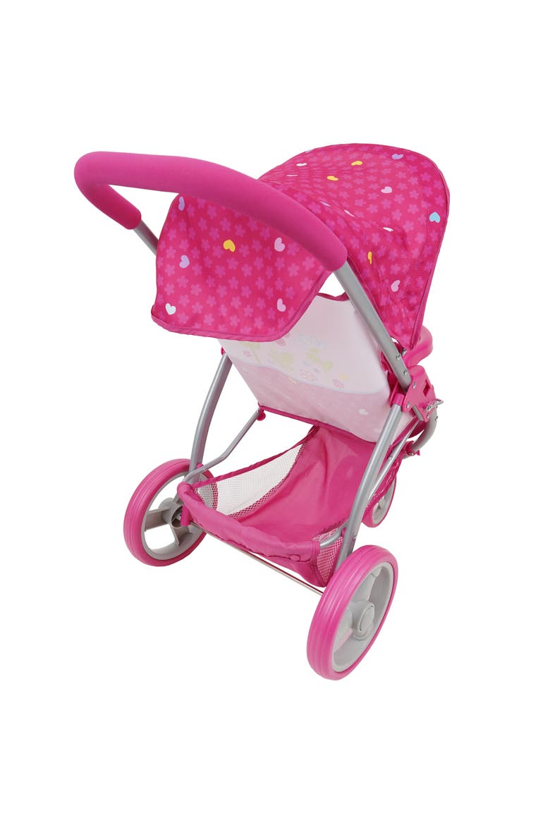 Garden Doll Jogger Stroller, Alternate, color, Pink
