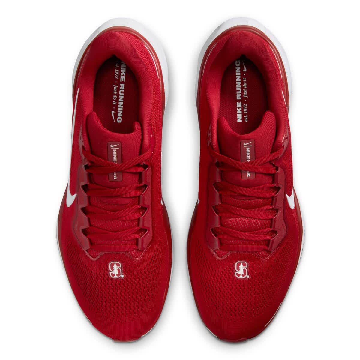 Unisex Nike Cardinal Stanford Cardinal Zoom Pegasus 41 Running Shoes, Alternate, color, Cardinal