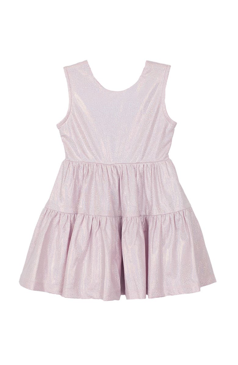 Isobella & Chloe Periwinkle Purple Layered Dress, Alternate, color, Purple