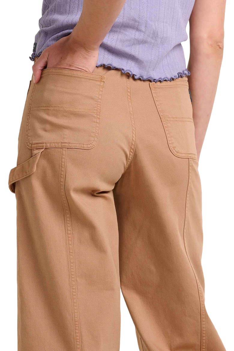 Women's Linden Wide Leg Pant, Alternate, color, Tabac