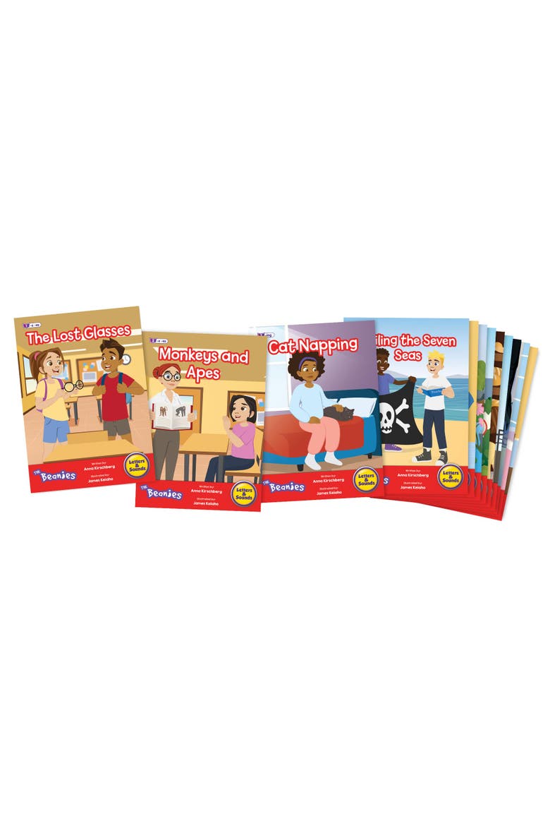 The Beanies Hilo Diversity Decodables Phase 6 Set 2 W/ 12 Books, Alternate, color, Multicolored